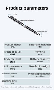 AI <strong>USB</strong> Digital Voice Recorder Real-Time Translation Mini Meeting <strong>Device</strong> WAV/FLAC <strong>Audio</strong> Format ChatGPT Pen <strong>Recording</strong> Metal - Product Image 6