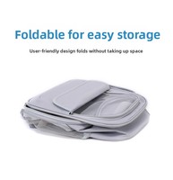 Sac à dos de transport pour animaux de compagnie en tissu Oxford respirant, pliable, transparent, grande capacité, portable, pour chats et chiens, pour l'extérieur