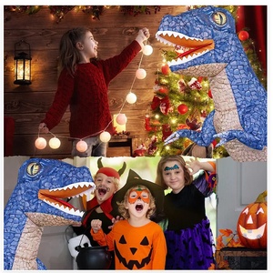 KK 2,4G <span class=keywords><strong>RC</strong></span> Cars Dinosaur Juguete inflable para niños Interactivo Prehistórico T-Rex Radio Operado Adventure Giant <span class=keywords><strong>Dino</strong></span> Play - Product Image 5