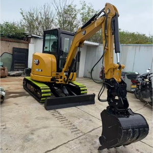 Excavadora Caterpillar 303.5E con Enganche Rápido Inclinable y Almohadillas de Goma, Excavadora Compacta Usada Cat de 3.5 Toneladas, Panel LCD, Entrega Gratuita Disponible - Product Image 1