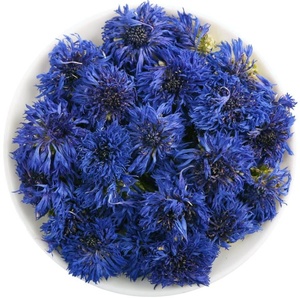 ดอกไม้ชนิดหนึ่งแห้งธรรมชาติแท้สีฟ้าสำหรับชาหรือตกแต่ง - Product Image 1