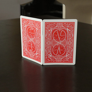 Tenir la main tours <span class=keywords><strong>de</strong></span> <span class=keywords><strong>magie</strong></span> deux cartes signées connectées en une carte Magia romantique gros plan lllusions Gimmicks accessoires <span class=keywords><strong>de</strong></span> mentalisme - Product Image 4