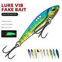 Leurre VIB coulant Lipless Crankbait pour la barre de mer - Leurre dur artificiel à longue portée pour les eaux profondes