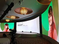 HJY HJY-SMD-indoor PH6mm Indoor Vollfarbige LED-Anzeigetafel 1500cd Helligkeit 2 Jahre Garantie CE ROHS FCC Zertifiziert CMS/RDM