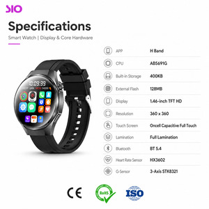 Reloj Inteligente TFT Cuadrado <span class=keywords><strong>con</strong></span> Logotipo Personalizado, 1.46 Pulgadas, Venta al por Mayor, Resistente al Agua IP68, Respuesta <span class=keywords><strong>de</strong></span> Llamadas, 60Hz, 360 X 360, 100 Modos Deportivos - Product Image 3