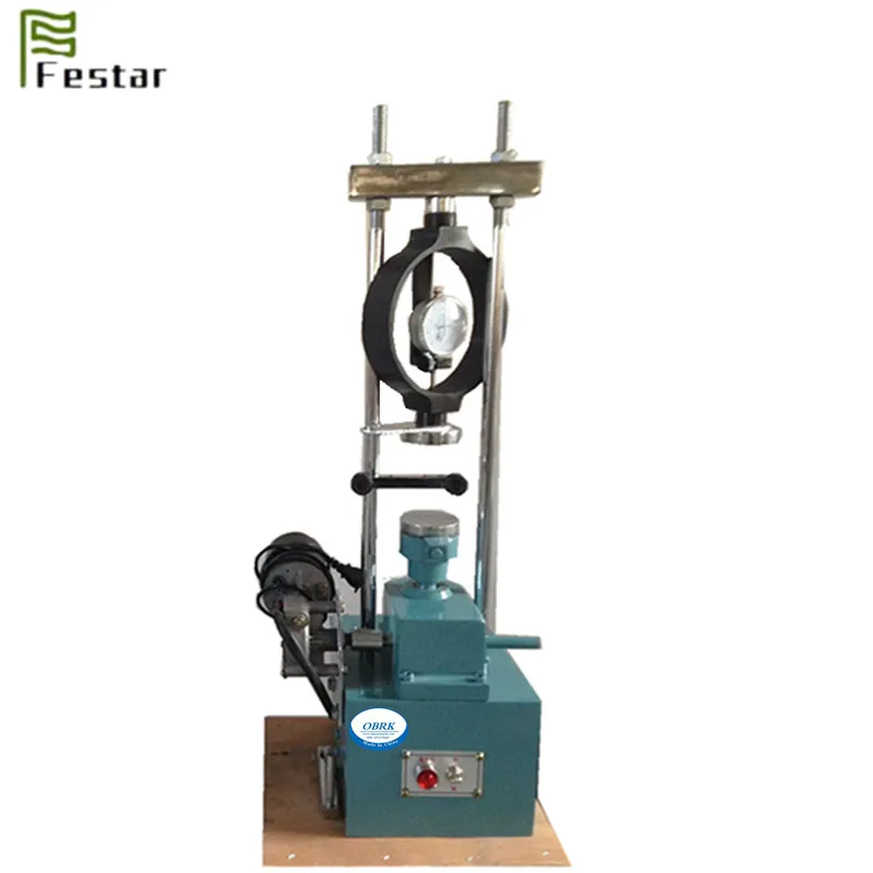 Electric Unconfined Compression Testing Machine Price Soil Test Equipment Use For Compression And Strength