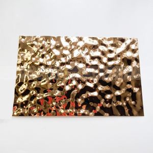 Ceiling Wall <b>Panels</b> Water Ripple Hammer Decorative 201 304 316 Grade Stainless Steel Plate Bending Cutting Welding Services - Product Image 2