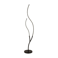 Lampe d'angle LED en osier, design nordique moderne, idéal pour un salon ou une chambre d'amis, d'angle en Pvc