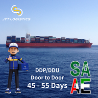 Transport maritime DDP Arabie Saoudite EAU Service d'expédition porte-à-porte Express maritime rapide avec support SABER et livraison taxes incluses