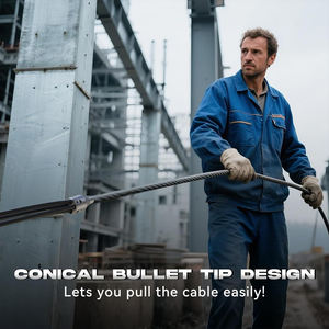 Alat penarik kawat Sr, alat menarik kabel listrik pekerjaan berat dengan 4000 Lbs maks. - Product Image 6