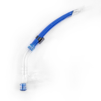 Tuba de plongée professionnel pour nageurs et plongeurs adultes, adapté à la plongée sous-marine et au plongée libre