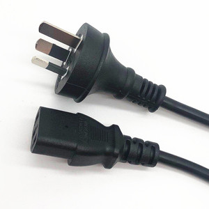 Úc/AU cung cấp điện như/NZS 3112 3 pin C13 AC Đen Cáp Cắm dây điện cho máy sấy Tóc máy tính xách tay - Product Image 2