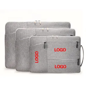 Factory Wholesale OEM Unique Simple Design Light Weight Polyester Fabric Custom Brand Logo Color Men Women Laptop Handbag Bag