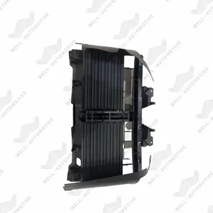 Novo estilo 4x4 peças capô coletor de ar pintura preto grade obturador body kit controle do radiador obturador para ram 13-18