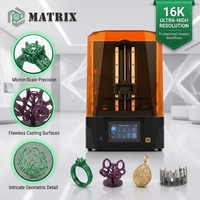 Impresora 3D de Resina para Joyería, Alta Precisión, Gran Tamaño de Impresión, Impresora 3D de Resina LCD Industrial para Joyería, Odontología e Industria