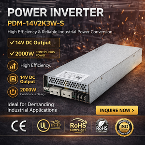 อินเวอร์เตอร์พ<span class=keywords><strong>ลัง</strong></span>งาน2300KW 14V สำหรับระบบอัตโนมัติในอุตสาหกรรม - Product Image 1