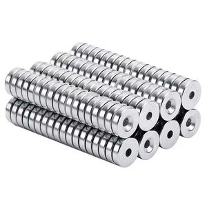 חור בורג ndfeb חומר מגנטי הרכבה חוט הרכבה מגנט חזק n52 n52 כדור הארץ נדיר כדור הארץ מנוקע מגנט נידימיום מיימן - Product Image 1