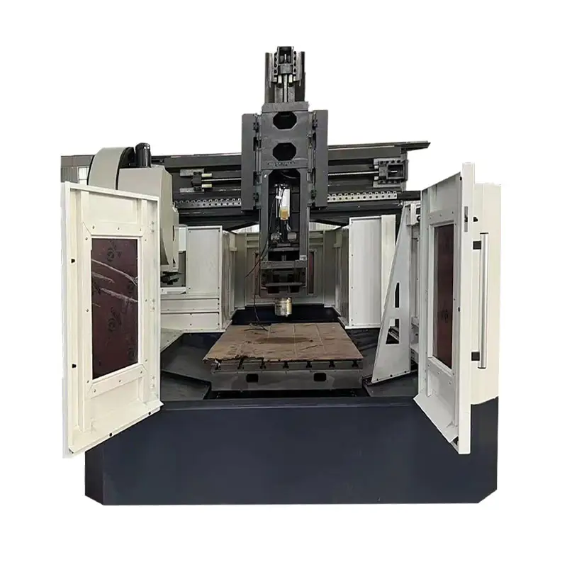 Fresadora de pórtico CNC/Centro de máquina tipo pórtico centro de mecanizado CNC horizontal de 5 ejes a la venta con alta calidad