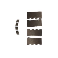 Segment de foret diamanté professionnel en forme de couronne pour le perçage continu dans le granit dur