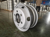 Jantes en acier de 19.5*8.25 pouces de l'usine Zhengde finition argentée prix raisonnable de haute qualité bon choix pour la couleur personnalisée
