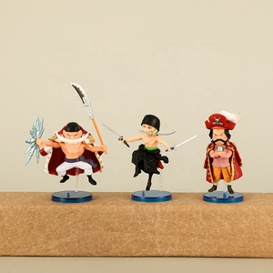 ฟิกเกอร์อนิเมะวันพีซ ชุด 9 ตัว โซโล เอซ ซาโบ แชงค์ส เอ็ดเวิร์ด แฮนค็อก ยามาโตะ คาตาคุริ โรเจอร์ ของสะสม โมเดล ของตกแต่ง - Product Image 5