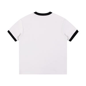 T-Shirt Vintage con Logo Stampato in Stile Americano da Strada per Uomo in Cotone - Product Image 4
