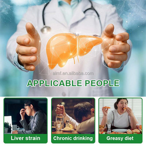 Suplemento Dietético Sin <span class=keywords><strong>Gluten</strong></span>, Sin <span class=keywords><strong>Soya</strong></span>, Sin OMG, con Extracto de Cardo Mariano y Raíz de Diente de León, Antioxidante, para <span class=keywords><strong>la</strong></span> Salud del Hígado - Product Image 4