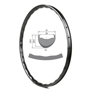 <span class=keywords><strong>Jante</strong></span> légère en fibre de carbone Vague vague 305g ERD 596mm 29er <span class=keywords><strong>Jante</strong></span> <span class=keywords><strong>VTT</strong></span> Cross Country Jantes asymétriques <span class=keywords><strong>Tubeless</strong></span> Vélo 700c - Product Image 1