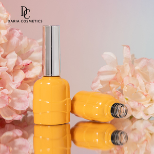 Venta al por mayor OEM y ODM forma única naranja uñas Gel esmalte botellas vacías <span class=keywords><strong>10</strong></span> ml con cepillo suave y UV Cap Set - Product Image 5