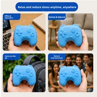 Balle Squishy Artisanale en Blocs de Construction, Son ASMR Craquant, Jouet Anti-Stress à Presser, Balle en Gel Fidget Toy, Vente en Gros