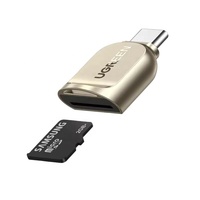 Lector de Tarjetas UGREEN USB-C a Micro SD TF, Adaptador OTG para Laptop, PC, Tablet, Teléfono, Windows, MacOS, USB 3.0