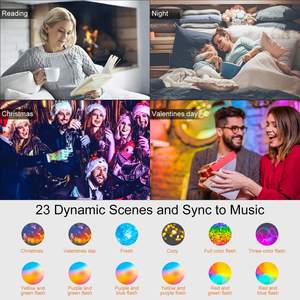 Luz LED empotrada RGB para sala de estar y dormitorio, Panel redondo ultrafino de 24W, Wifi, CCT, Tuya - Product Image 2