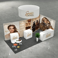 Stand d'exposition réutilisable Fair Show, conception de stand modulaire 3x6, stand d'exposition 3x3 mètres, stand d'exposition pour foire commerciale
