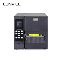 Impresoras Térmicas Industriales LONVILL de Alta Velocidad 203 mm/s 600 dpi USB Ethernet Serial Impresora Industrial RFID para Etiquetas de Lavado RFID