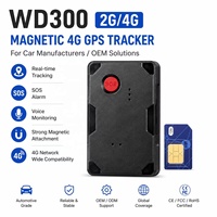 Traceur GPS magnétique 4G WD300 pour bus et véhicules de transport de passagers avec carte SIM mondiale