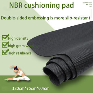 <span class=keywords><strong>Antidérapant</strong></span> sécurité lourd amortisseur insonorisé filature vélo salle de sport tapis roulant exercice entraînement NBR tapis de Yoga - Product Image 4