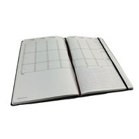 Carnets en lin à couverture rigide en gros, abordables, avec estampage doré, ruban décoratif, qualité esthétique supérieure