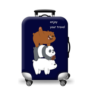 Housse de protection décorative pour bagages, matière spandex, haute élasticité, imperméable, 2 pièces - Product Image 6