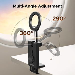 Nuevo Soporte para Teléfono con Rotación de 360 Grados, Soporte Magnético de Metal para Teléfonos Móviles Universales - Product Image 2