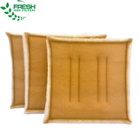 FRESH Panneau filtrant pré-admission d'air en fibre synthétique pour cabine de peinture industrielle 20x20 pouces, élément filtrant d'air Paint Stop G3/G4
