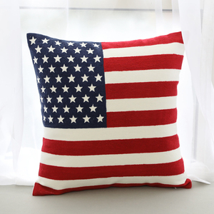 American Style <strong>Marvel</strong> Pattern Decorative Throw Pillow Case <strong>Cushion</strong> Covers Accept Custom LOGO Jacquard Embroidered Pillow Cases - Product Image 1