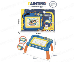 Renkli manyetik Graffiti çizim kurulu çocuk yaratıcı çizim eğitim başlatma oyuncak - Product Image 6