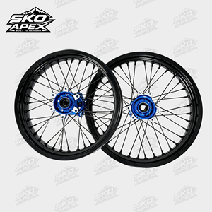 Ensemble de roues <span class=keywords><strong>AX</strong></span> Sur-Ron Ultra Bee de 17 pouces, jantes usinées avec précision pour route et rue MT17-2.5 & MT17-3.5, construction durable - Product Image 4