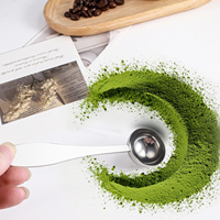 Cuillère Doseuse Premium Personnalisable avec Logo, 1/2 Cuillère à Café (2,5 ML) en Acier Inoxydable, pour Thé, Café, Matcha – Modèle 2025