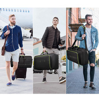 Sac de transport rembourré de haute qualité pour contrôleur DJ, fermeture éclair, design simple, bandoulière réglable, étui de protection, sac de transport