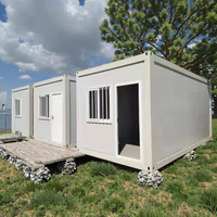 Casa Contenedor Prefabricada Desmontable de 40 pies con Paneles Sándwich Transpirables para Uso Modular en Hoteles y Villas Modernas con Garantía