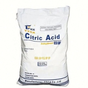 กรดซิตริกเกรดอาหารชนิดโมโนไฮเดรต/กรดซิตริกแอนไฮด์รัส ราคาดี - Product Image 1