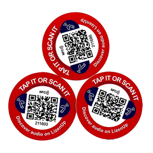 Mẫu miễn phí nhà máy giá không thấm nước vòng nhỏ RFID dán nhãn giấy lập trình 213 215 216 chip RFID NFC Tag Sticker - Product Image 6