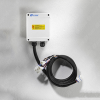 Boîtier de jonction étanche IP67 en ABS/PC avec bande d'étanchéité, certifié CE, pour extérieur, boîte électrique basse tension