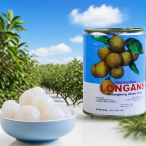 Listo para comer 425g/2840G Verduras Longan enlatadas Enteras frescas y deliciosas en almíbar dulce - Product Image 1